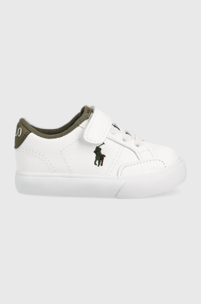 

Детски маратонки Polo Ralph Lauren в бяло, Бял