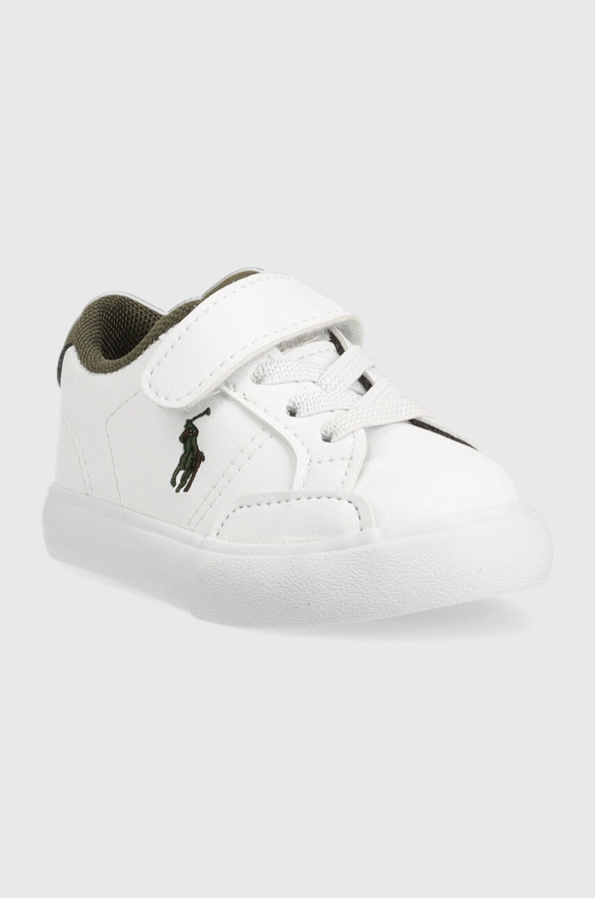 

Детские кроссовки Polo Ralph Lauren цвет белый