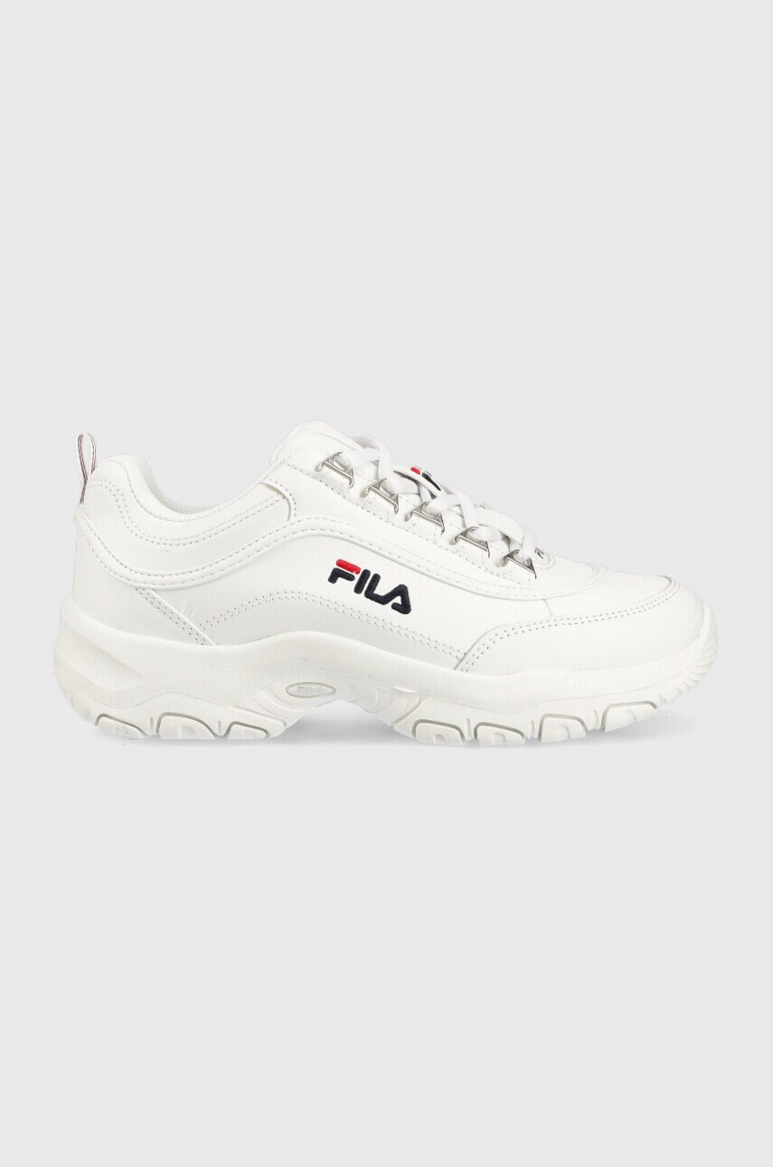 Fila Adidasi pentru copii Strada culoarea alb