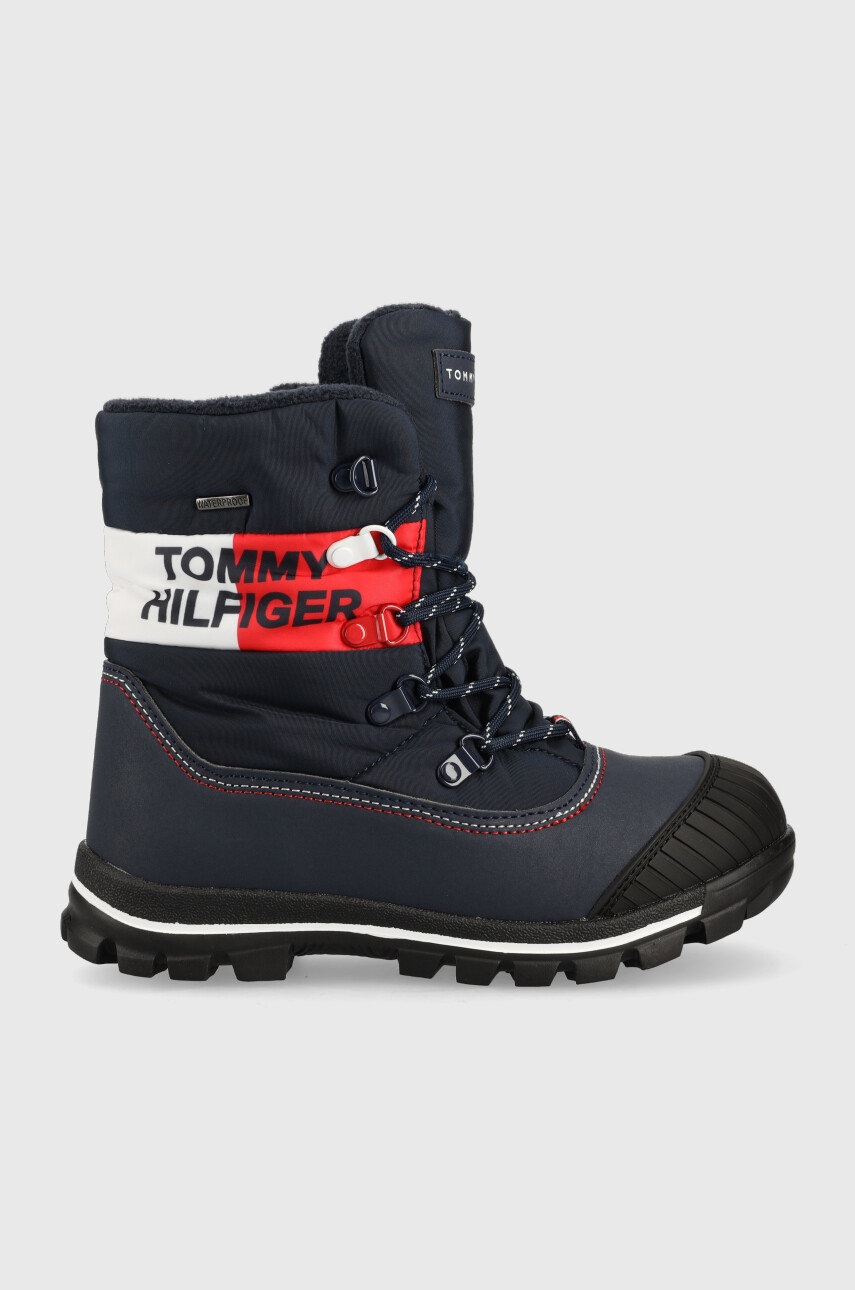 

Детские сапоги Tommy Hilfiger цвет синий