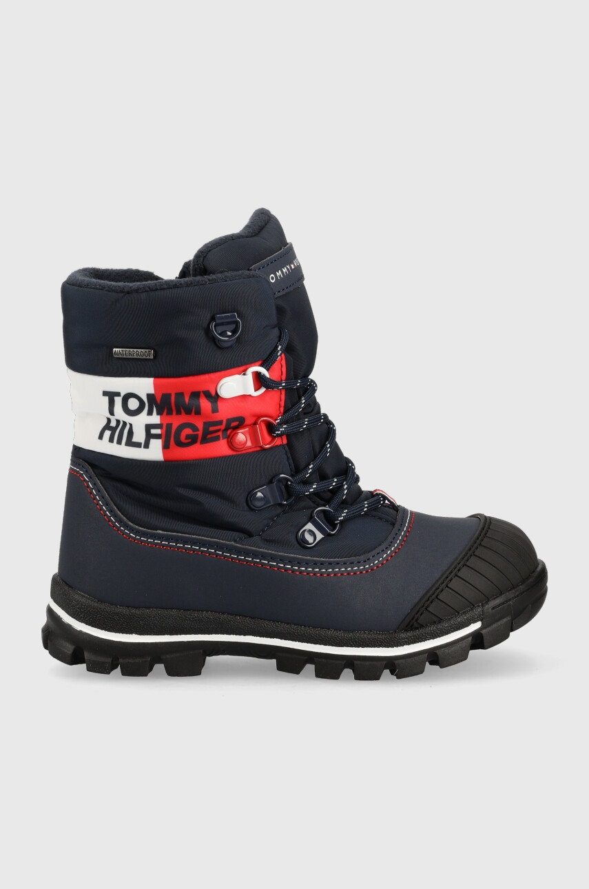 

Дитячі чоботи Tommy Hilfiger колір синій