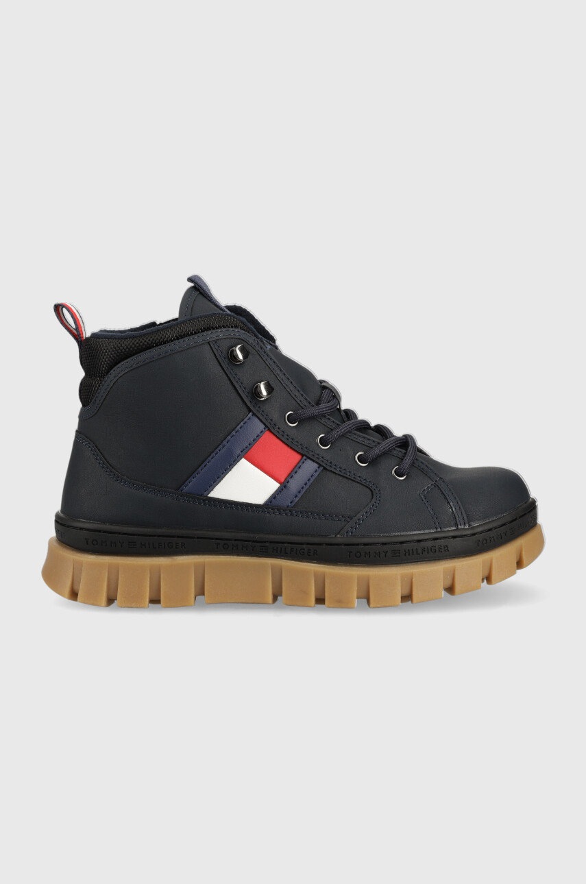 

Детски зимни обувки Tommy Hilfiger в тъмносиньо, Тъмносин