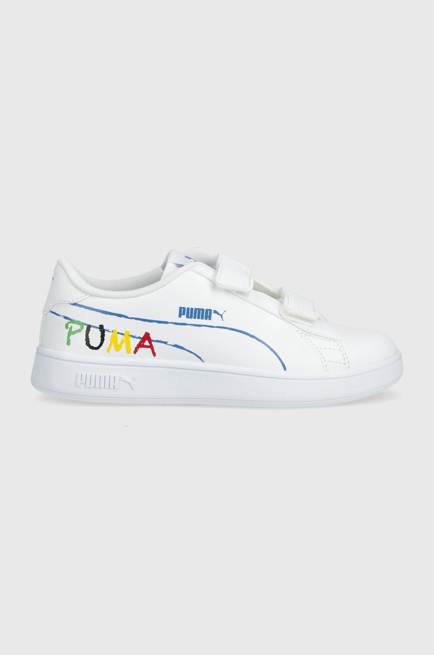 

Детски маратонки Puma в бяло, Бял