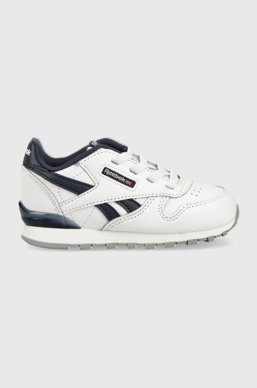 Дитячі кросівки Reebok Classic Classic Leather колір білий Дитячі кросівки Reebok Classic Classic Leather колір білий