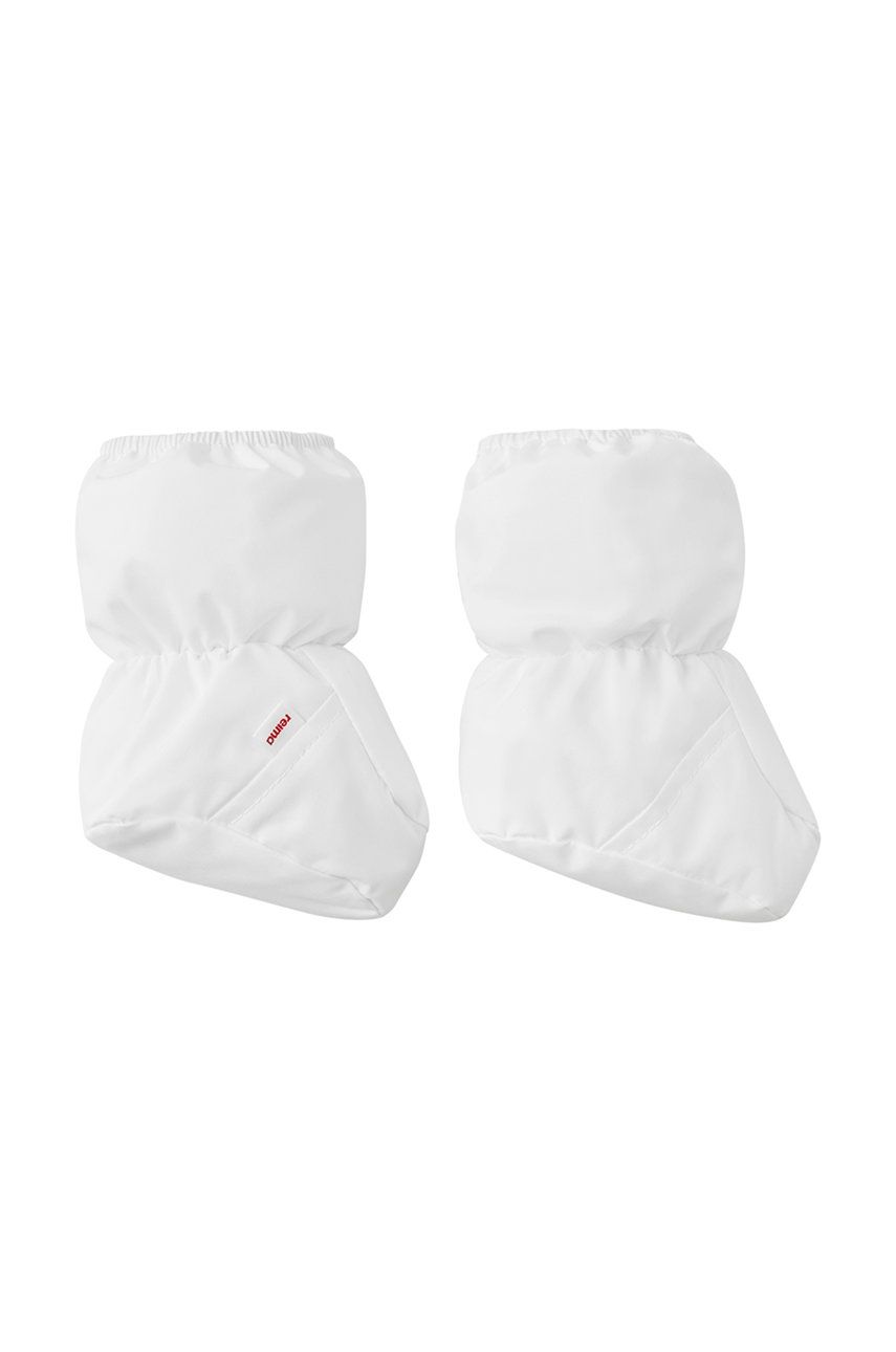 Dětské boty Reima bílá barva - bílá -  Recyklovaný polyester