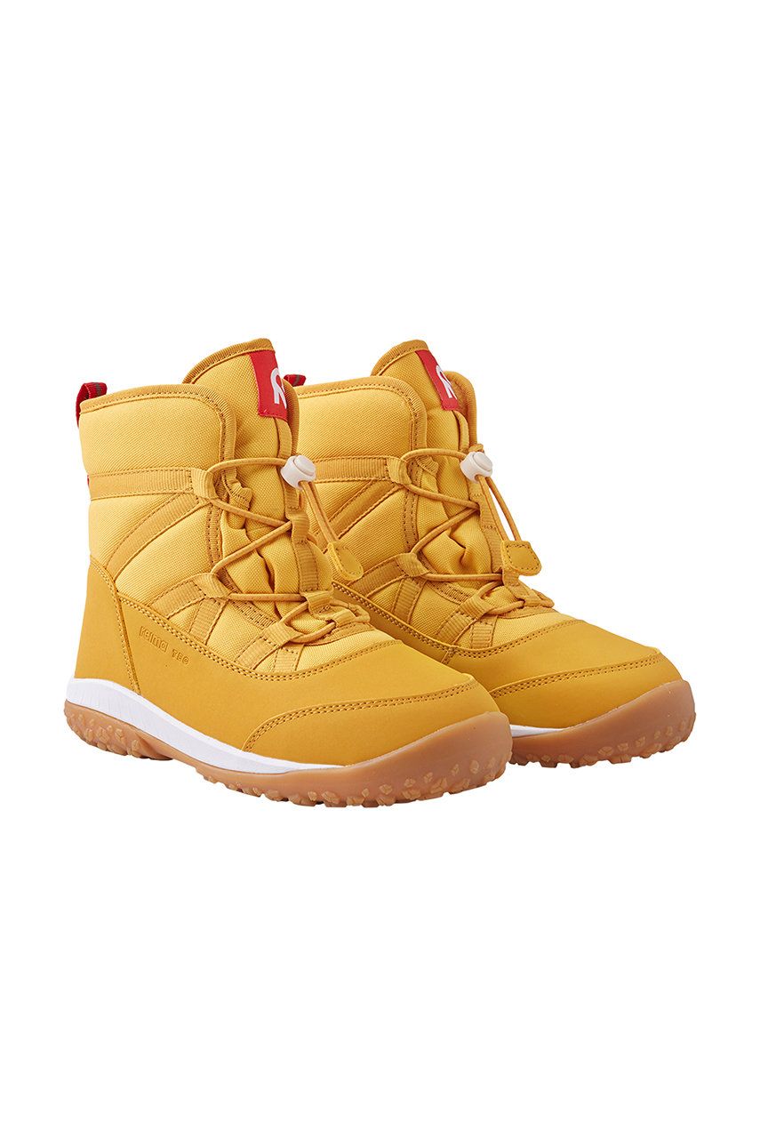 Reima cizme de iarna copii culoarea galben