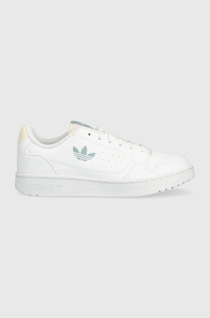 adidas Originals sneakers pentru copii culoarea alb