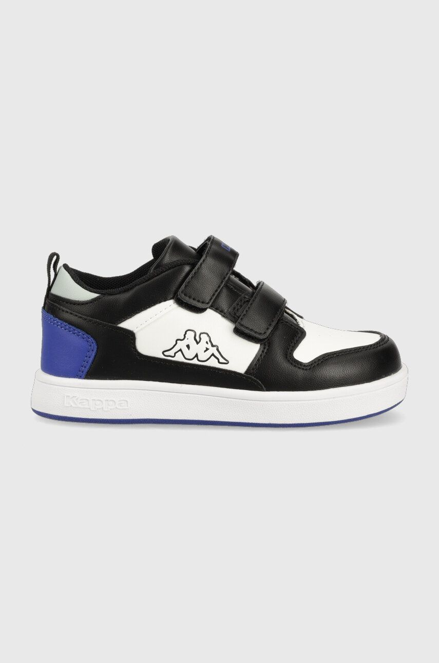 Levně Dětské sneakers boty Kappa Lineup černá barva