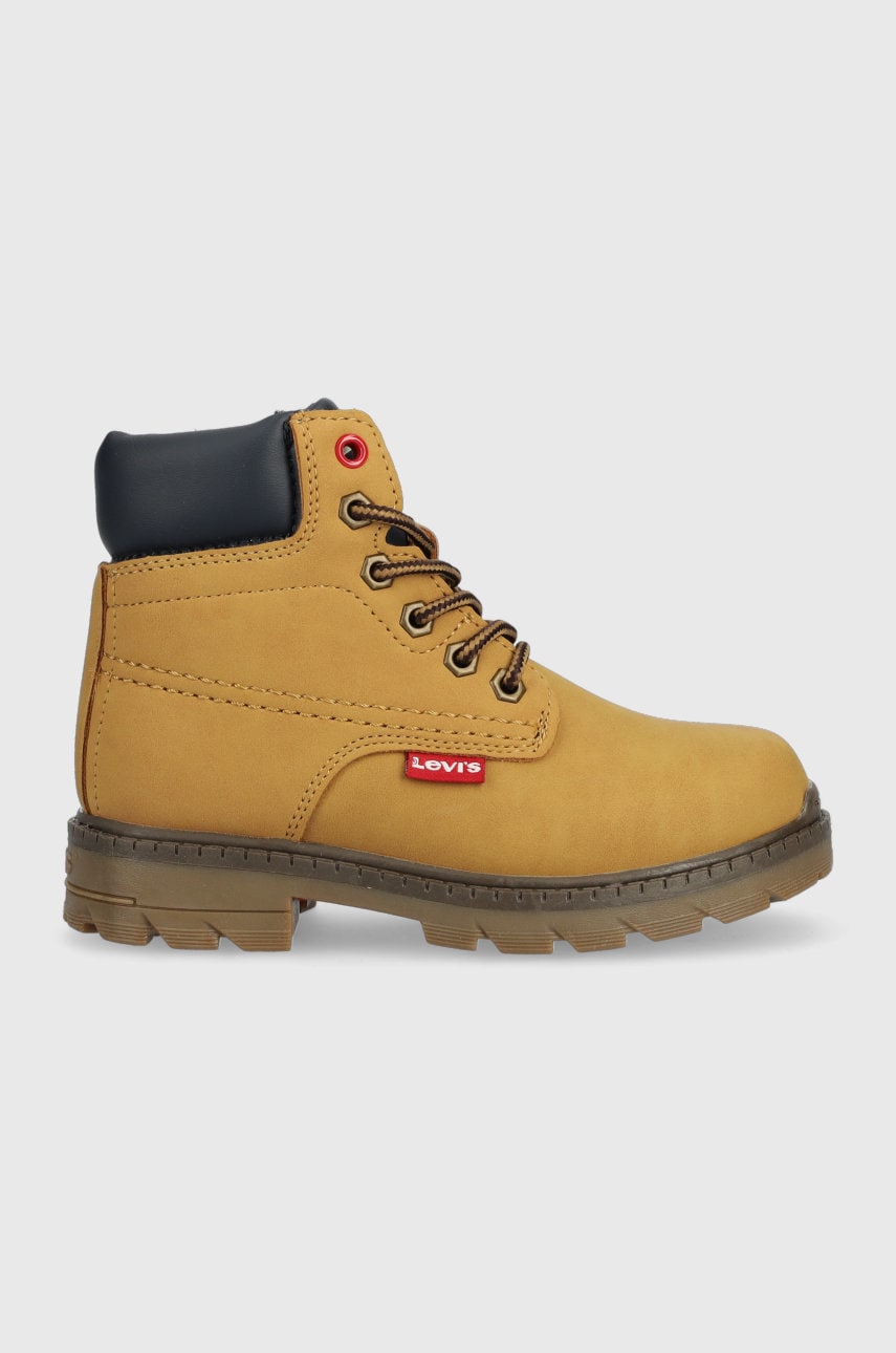 Levi's cizme de iarna pentru copii culoarea maro