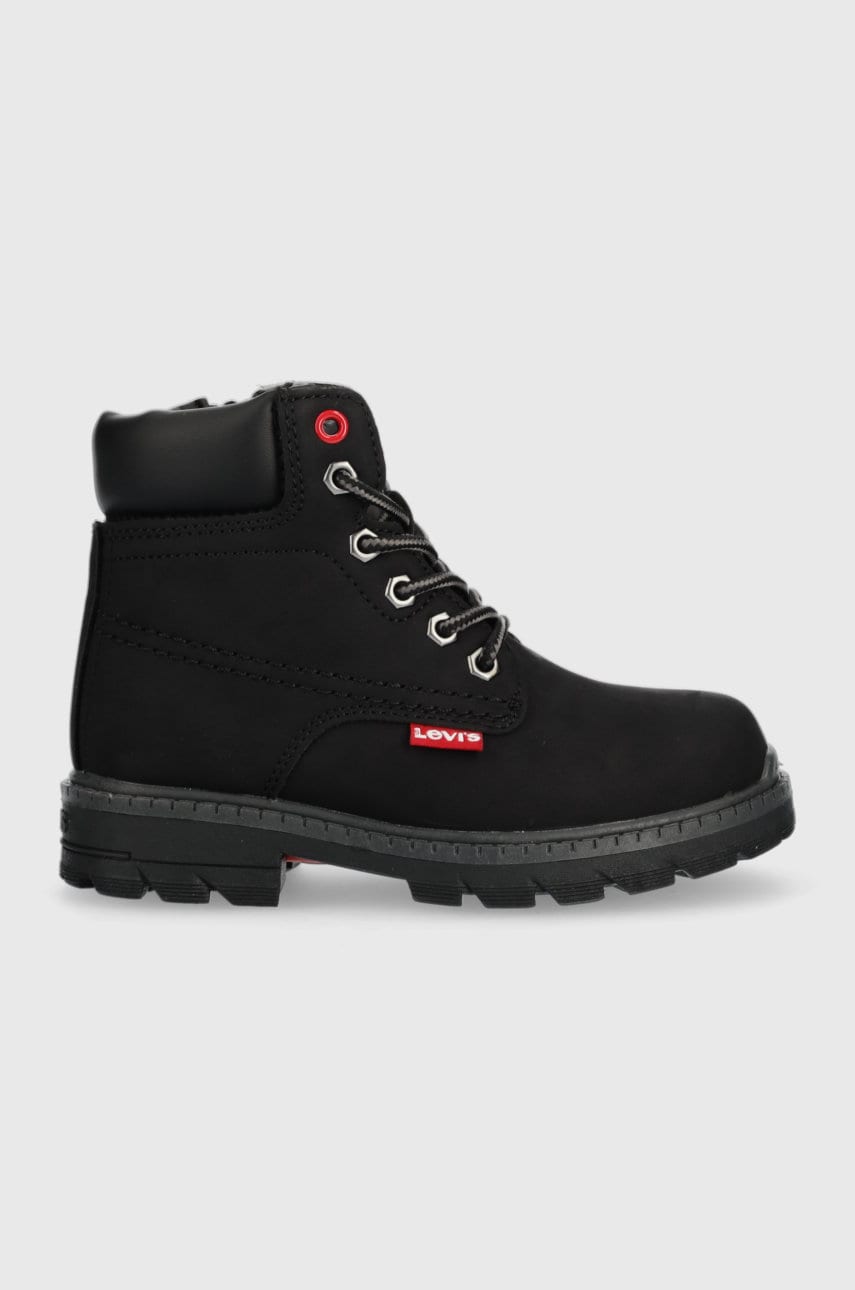 Levi's cizme de iarna pentru copii culoarea negru