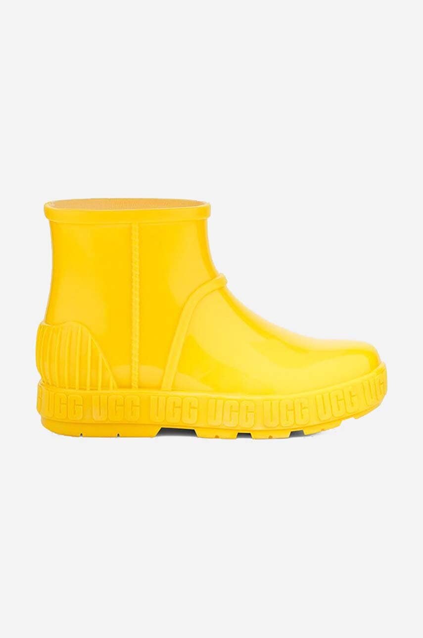 Дитячі гумові чоботи UGG Drizlita Canary колір жовтий Дитячі гумові чоботи UGG Drizlita Canary колір жовтий
