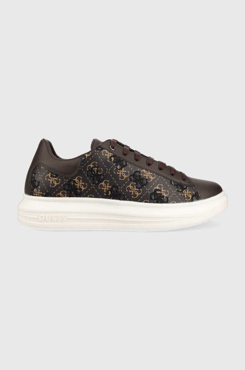 

Маратонки Guess Vibo в кафяво, Кафяв