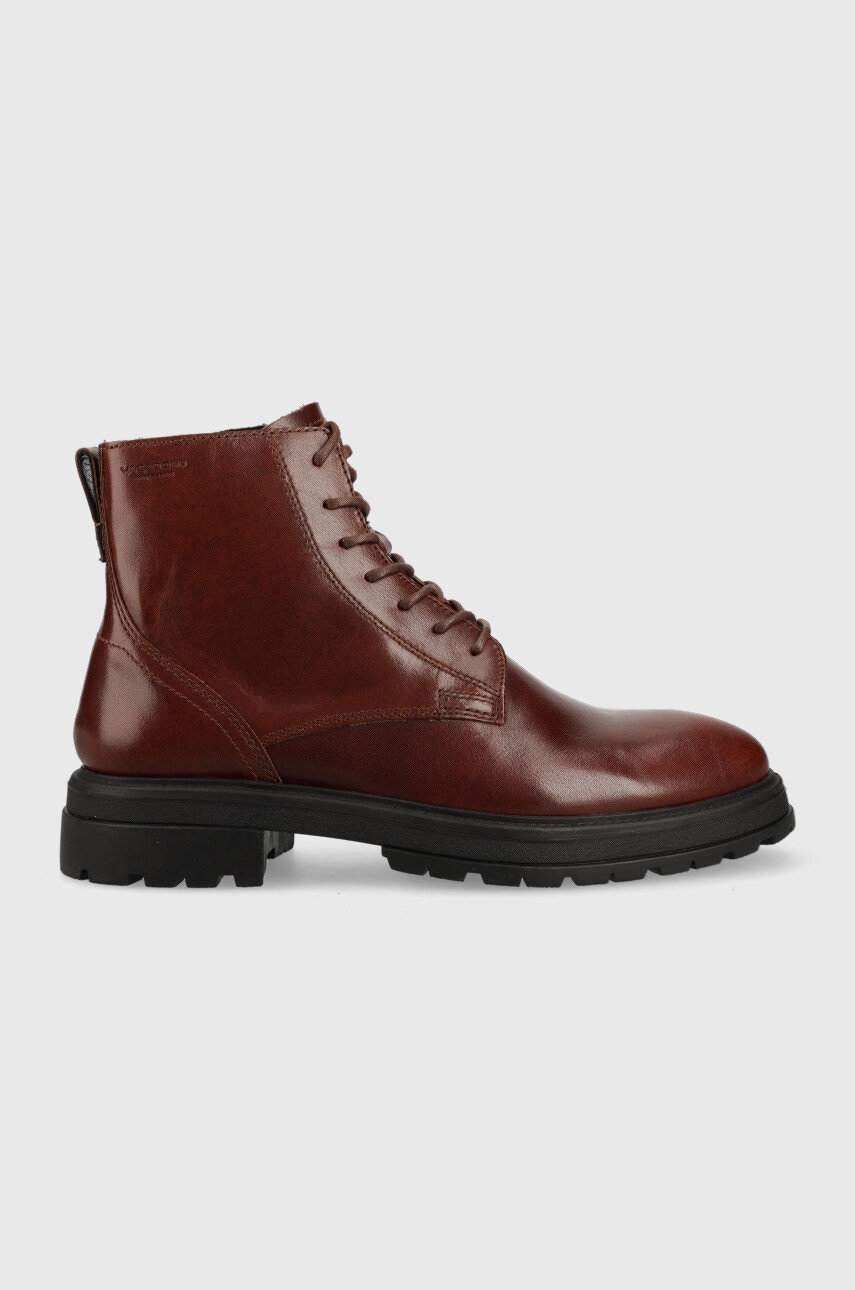 Vagabond Shoemakers Pantofi Inalti De Piele Johnny 2.0 Barbati, Culoarea Bordo