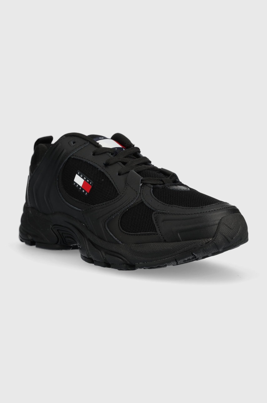 

Кросівки Tommy Jeans City Runner колір чорний
