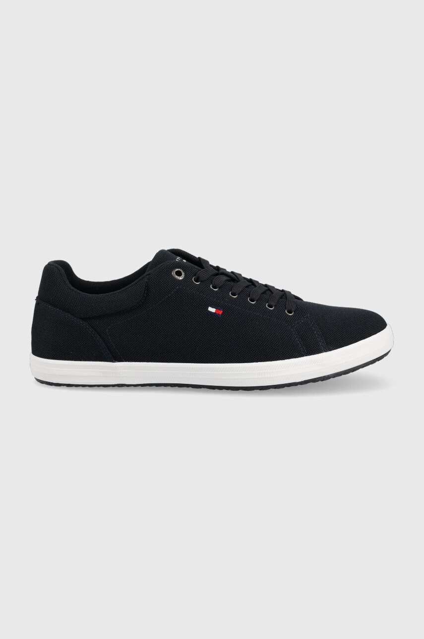 

Ниски кецове Tommy Hilfiger Iconic Vulc Mesh Logo в тъмносиньо, Тъмносин