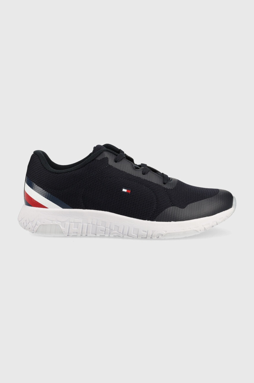 

Маратонки Tommy Hilfiger Lightweight Runner Stripes в тъмносиньо, Тъмносин