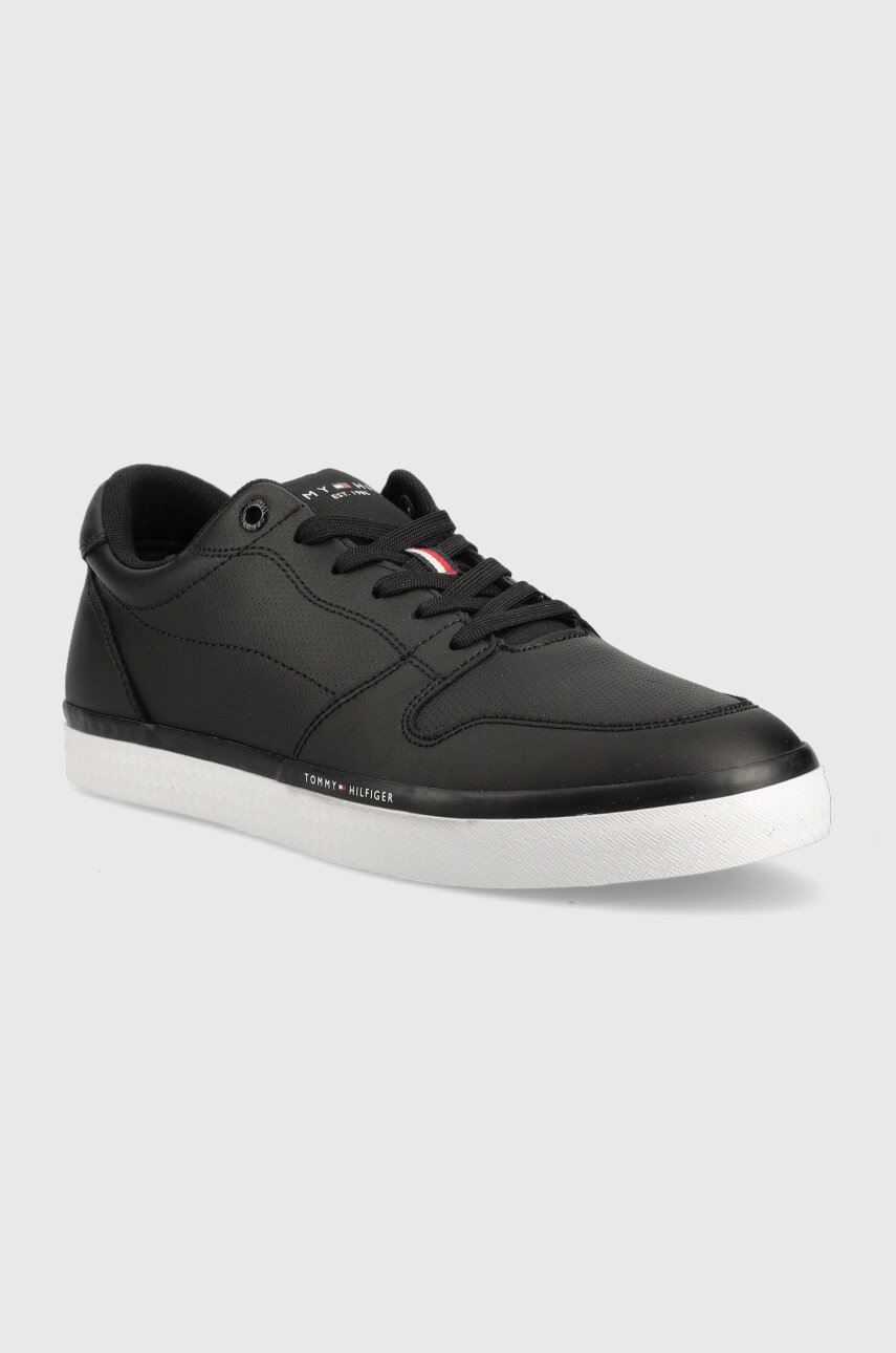 

Кожаные кроссовки Tommy Hilfiger Core Perf Vulc цвет чёрный
