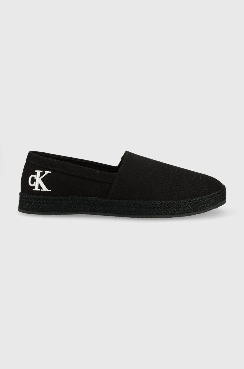 

Еспадрили Calvin Klein Jeans Espadrille в черно, Черен