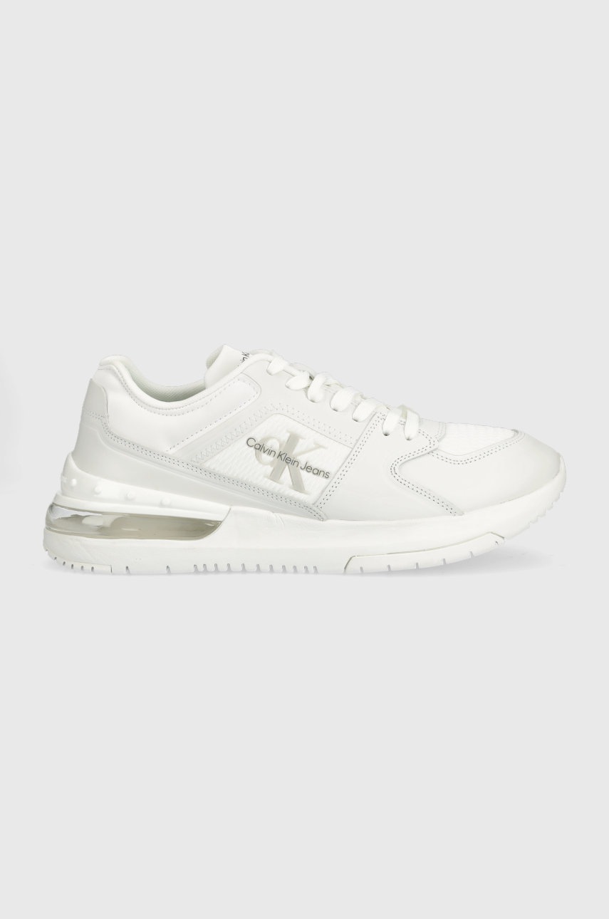 

Маратонки Calvin Klein Jeans Sporty Runner Comfair Laceup в бяло, Бял