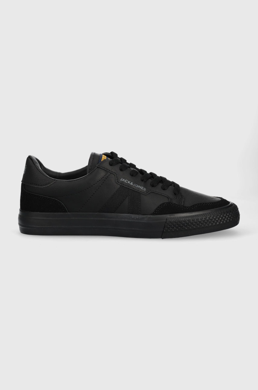 Jack & jones sneakers morden barbati, culoarea negru