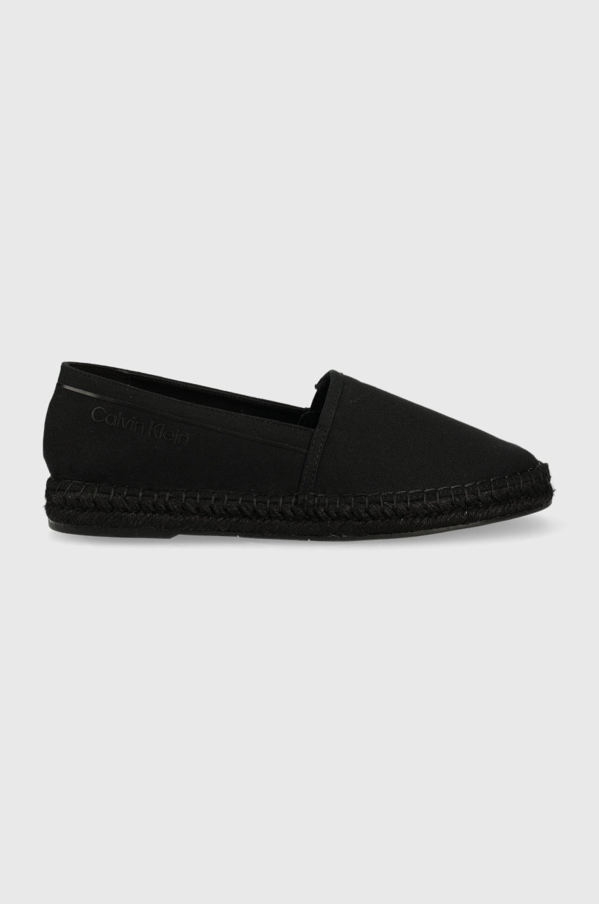 

Еспадрили Calvin Klein Espadrille в черно, Черен