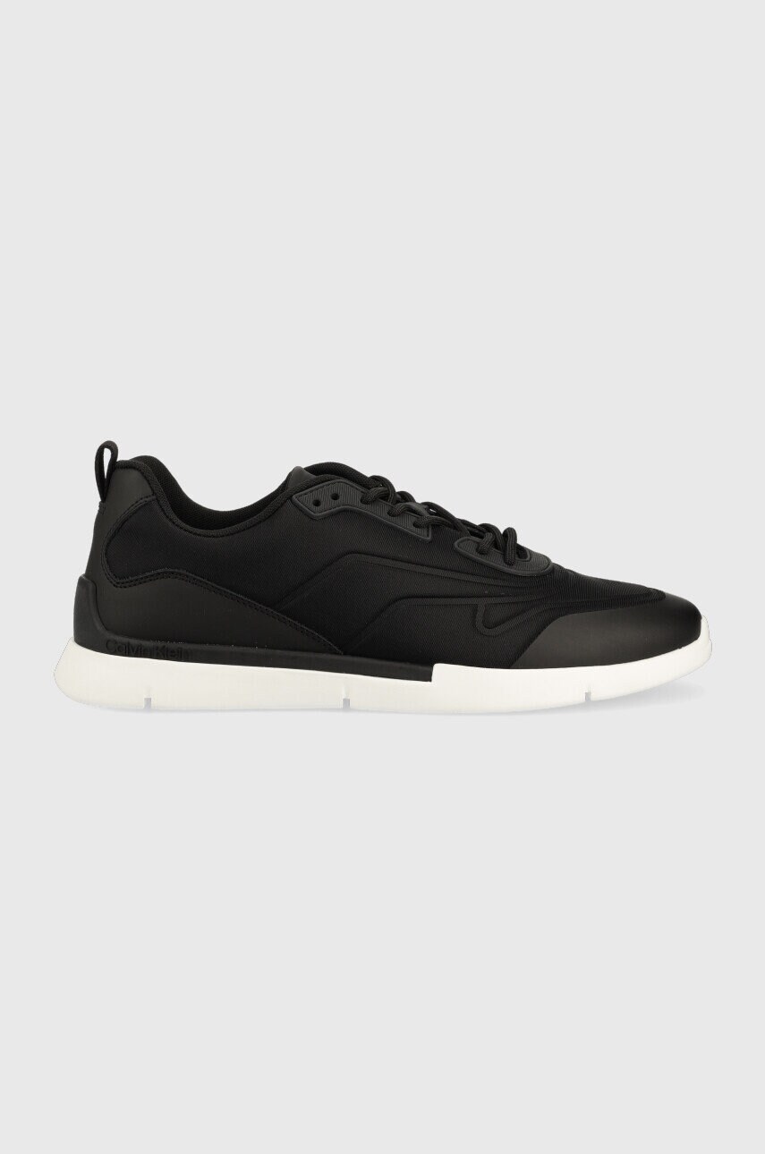 

Маратонки Calvin Klein Low Top Lace Up в черно, Черен