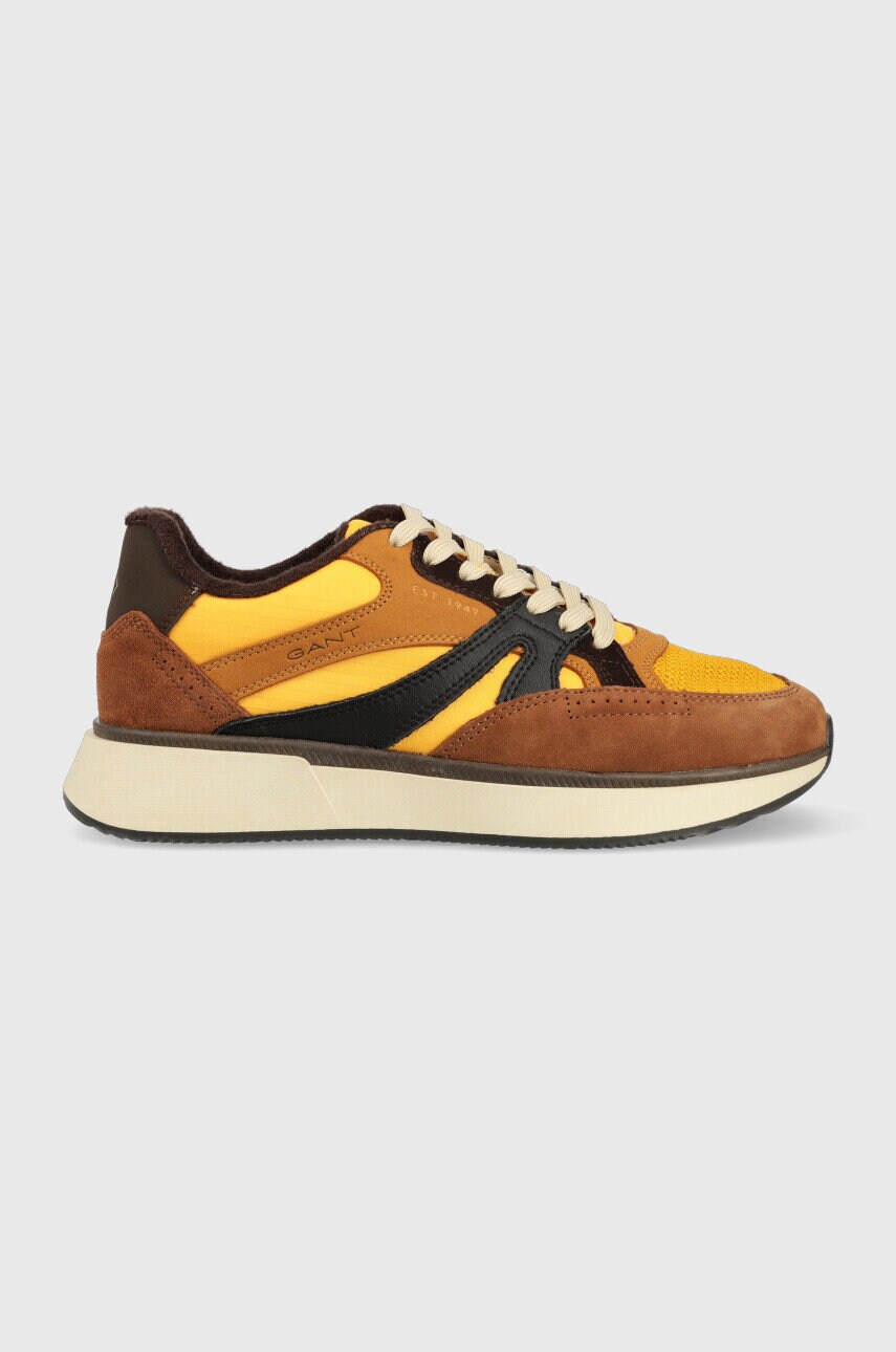 Gant sneakers dimaz culoarea maro