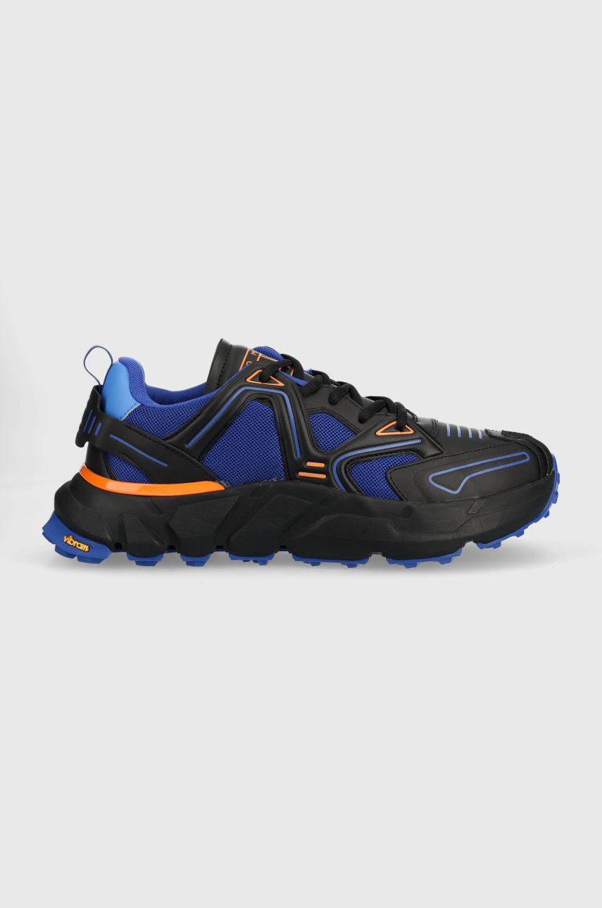 Sneakers boty Tommy Jeans Tommy Jeans Trekker - modrá -  Svršek: Umělá hmota