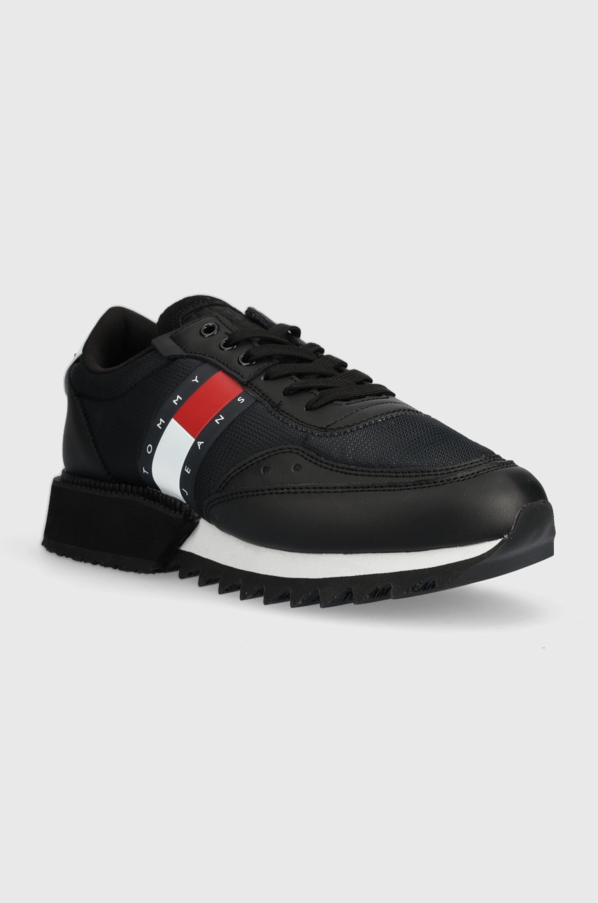 

Кроссовки Tommy Jeans Tommy Jeans Mens Track Cleat цвет чёрный