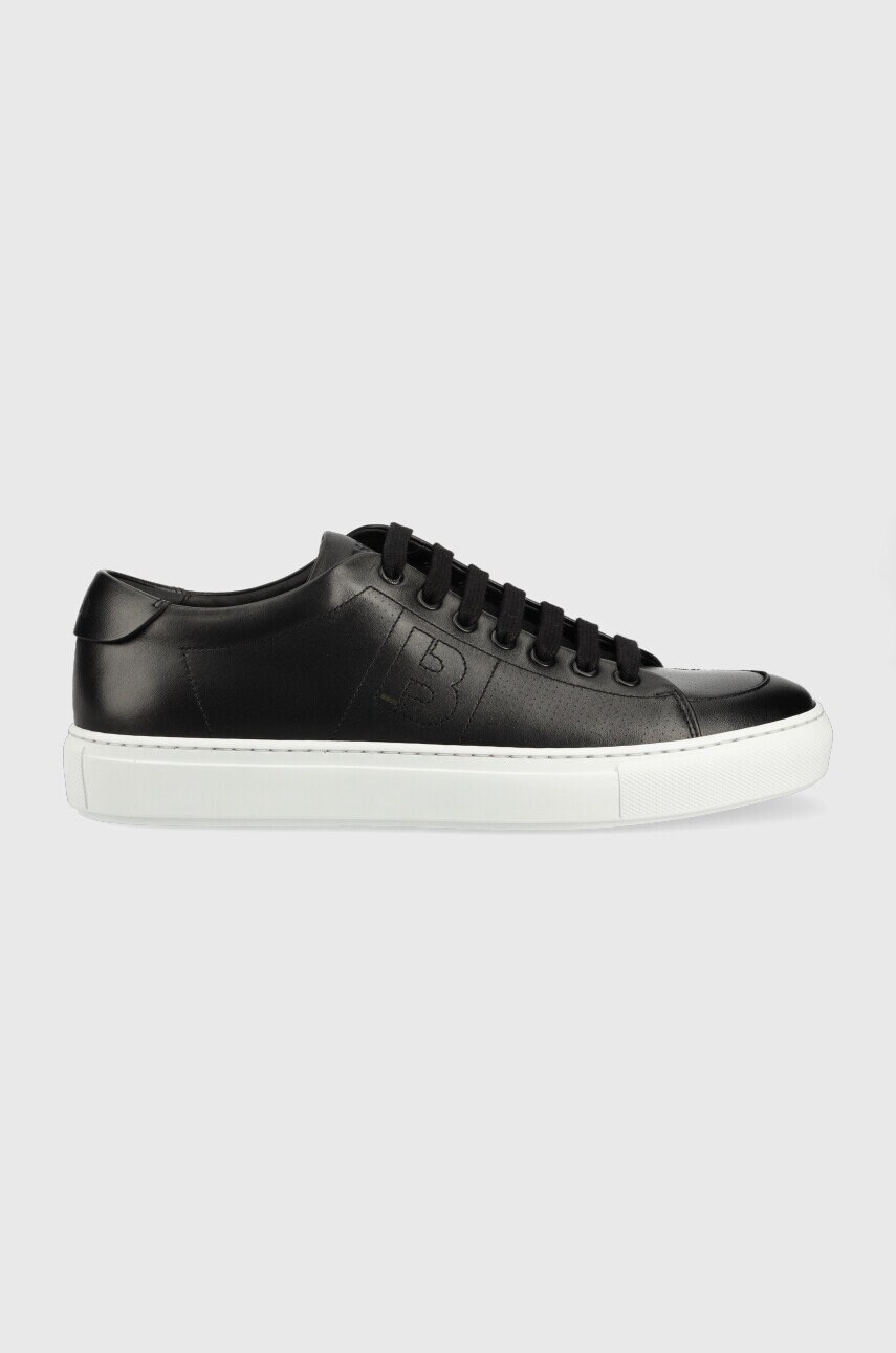 Boss sneakers din piele mirage tenn culoarea negru