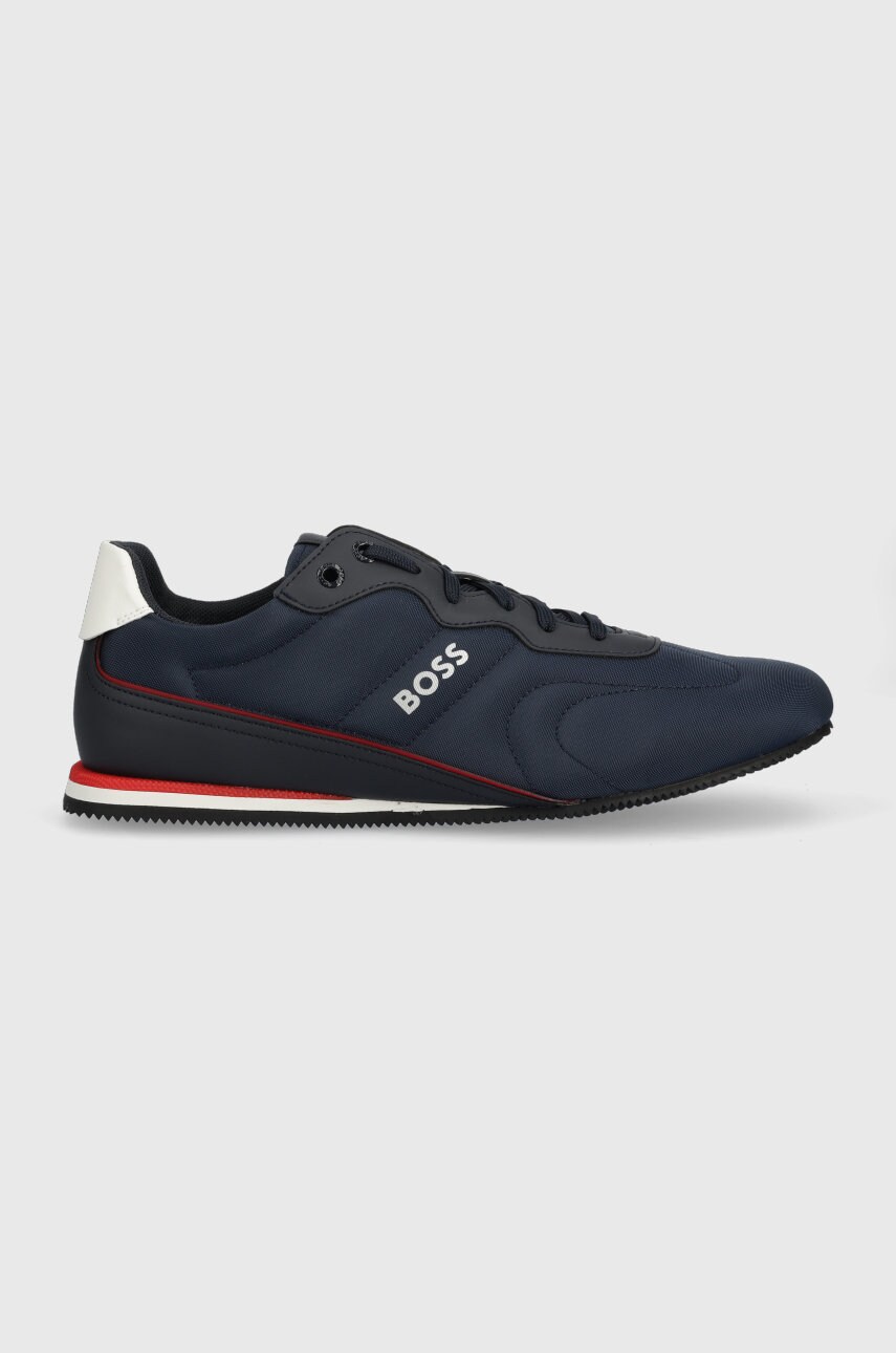 Boss sneakers rusham lowp culoarea albastru marin