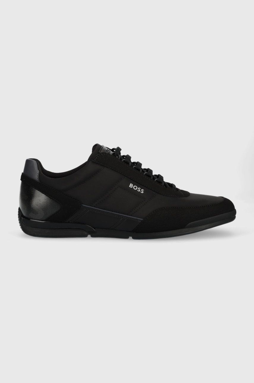 BOSS sneakers Saturn Lowp culoarea negru answear.ro imagine promotii 2022
