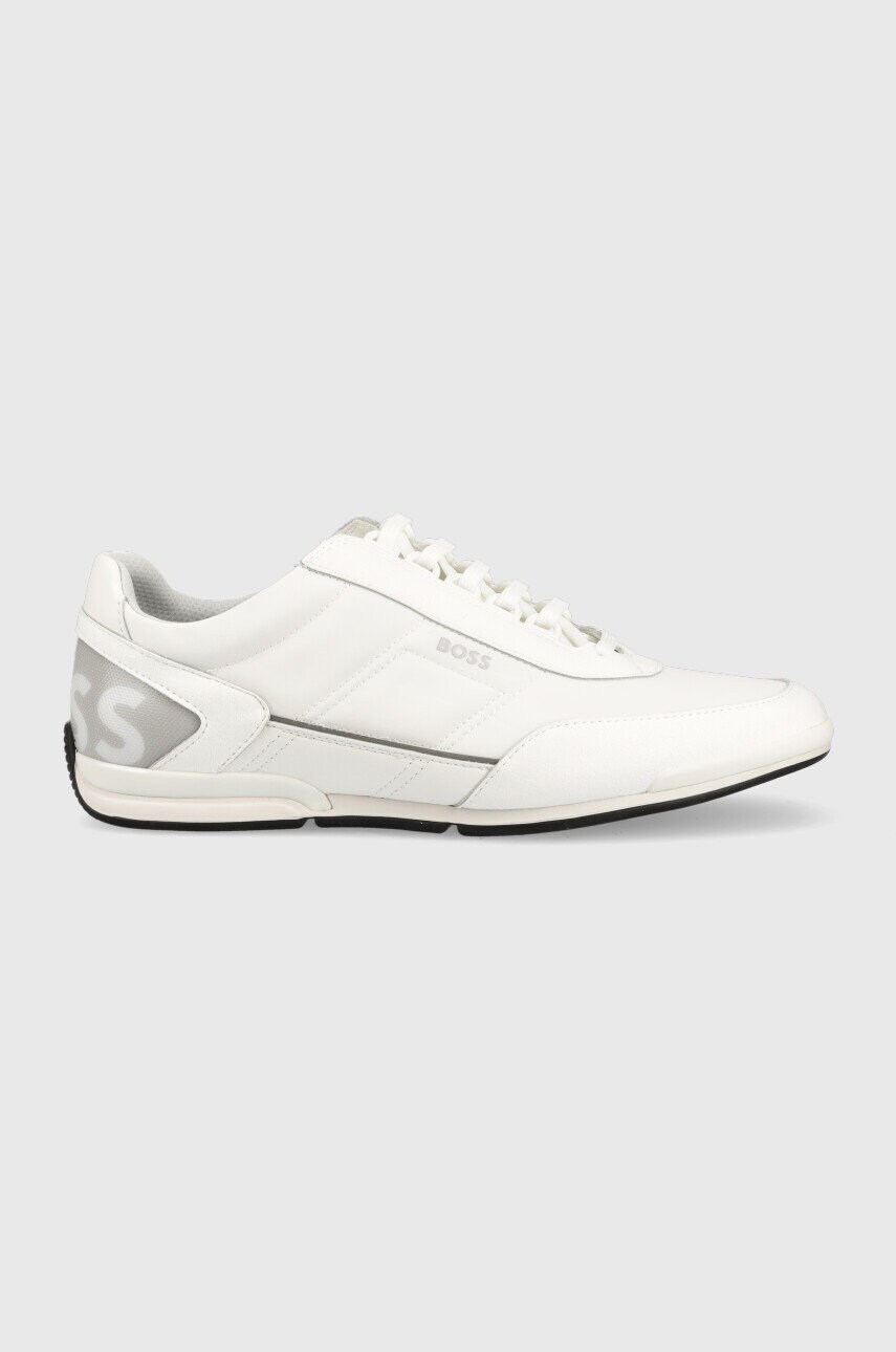 Boss sneakers saturn lowp culoarea alb