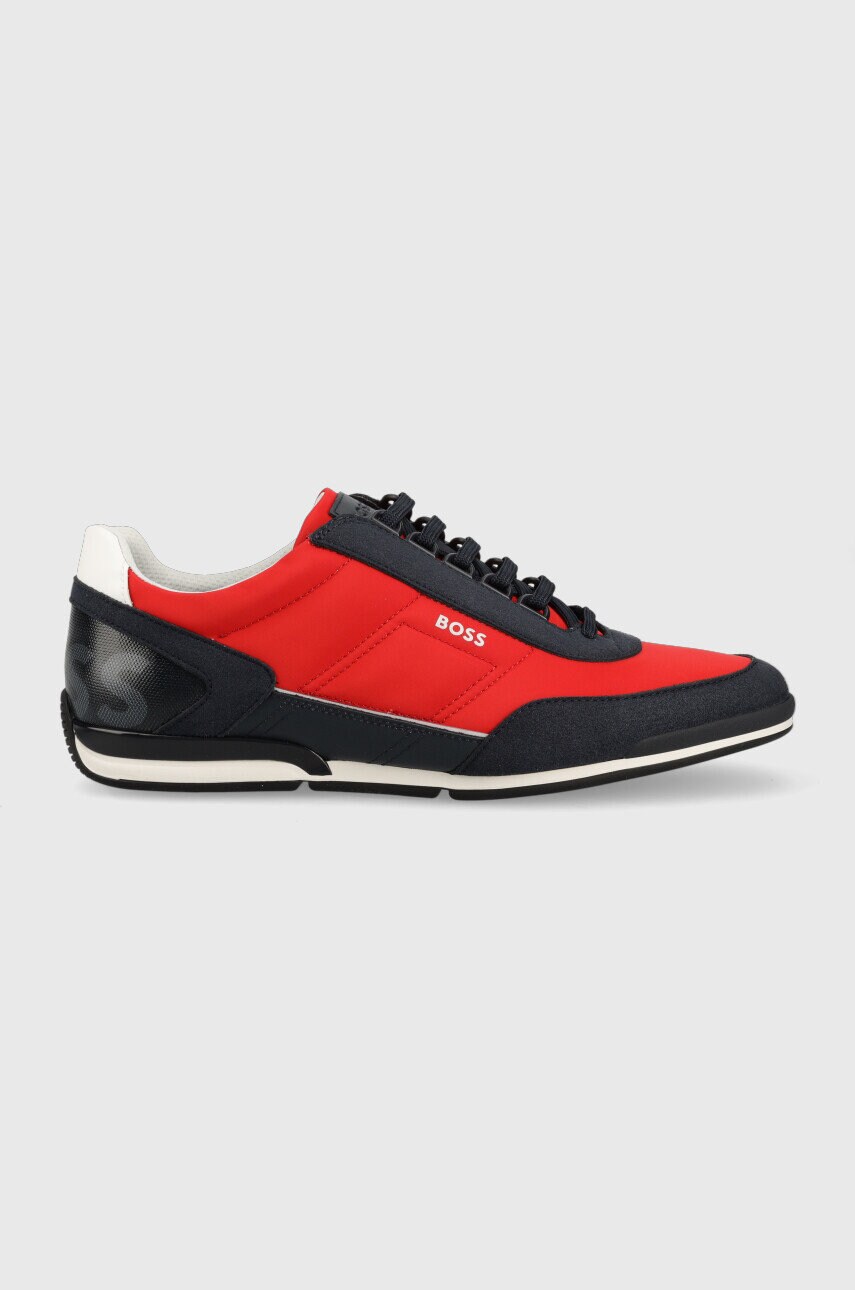 Boss sneakers saturn lowp culoarea rosu
