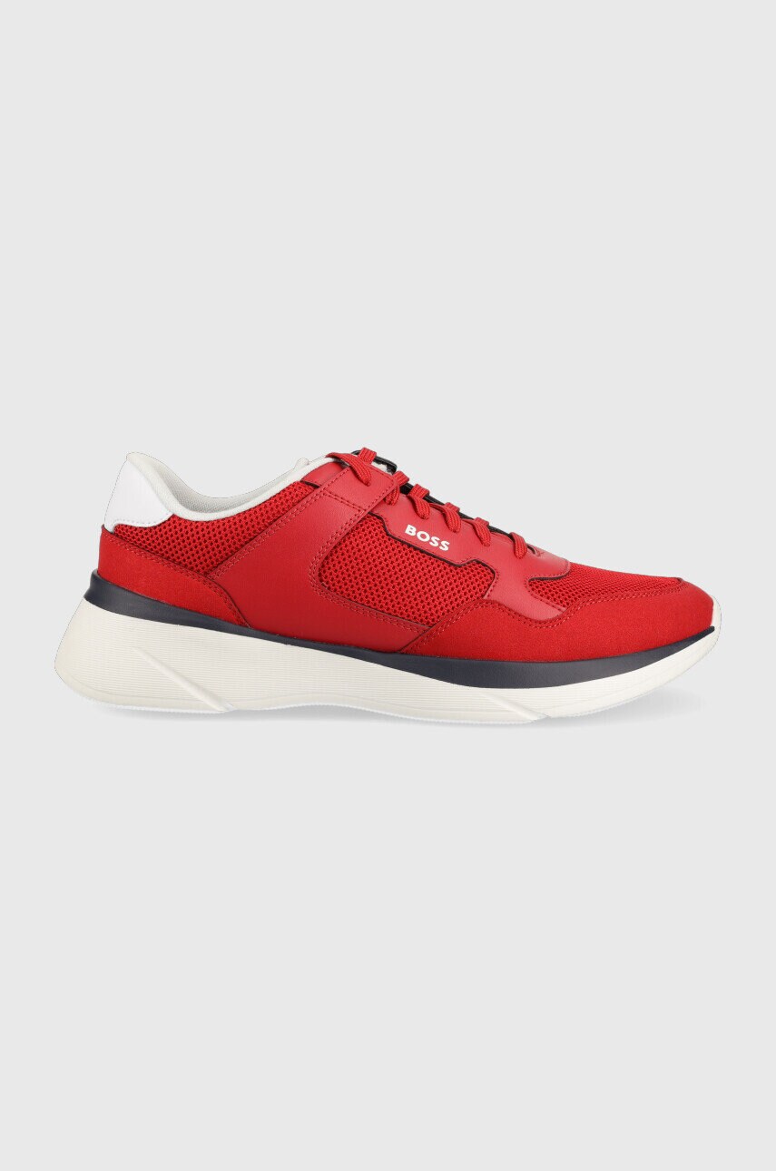 Boss sneakers dean runn culoarea rosu