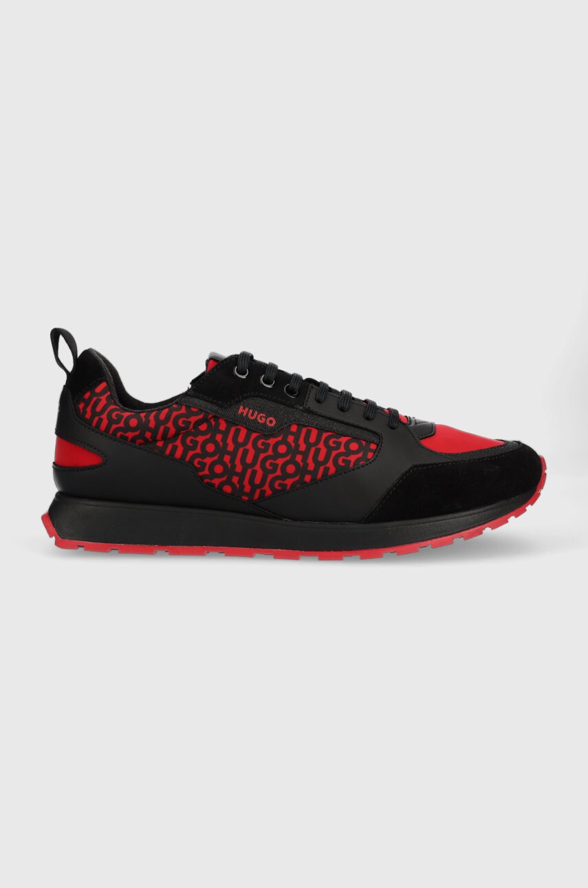 Hugo sneakers icelin runn culoarea rosu