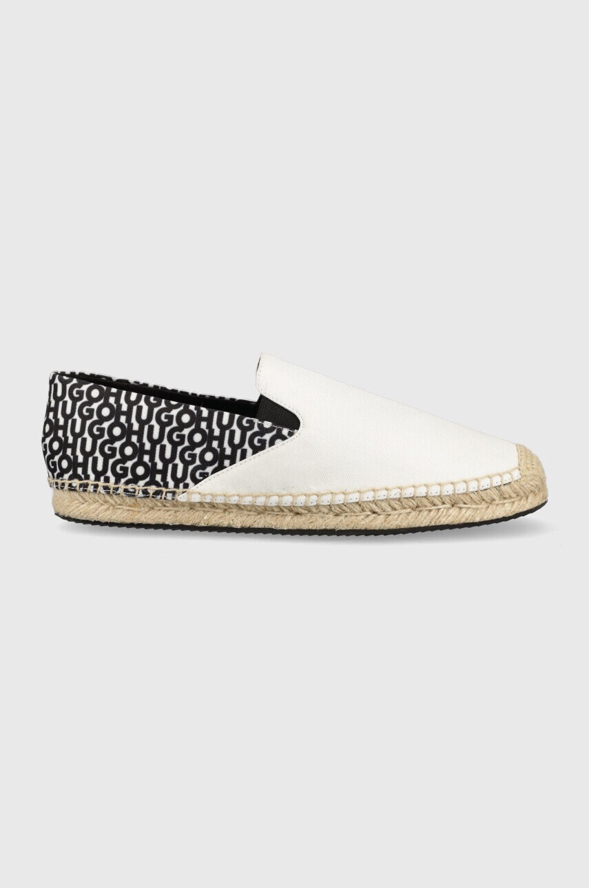 Hugo espadrile sannes slon culoarea alb