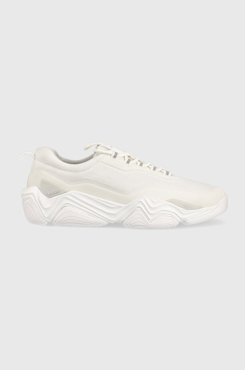 Hugo sneakers quake runn culoarea alb
