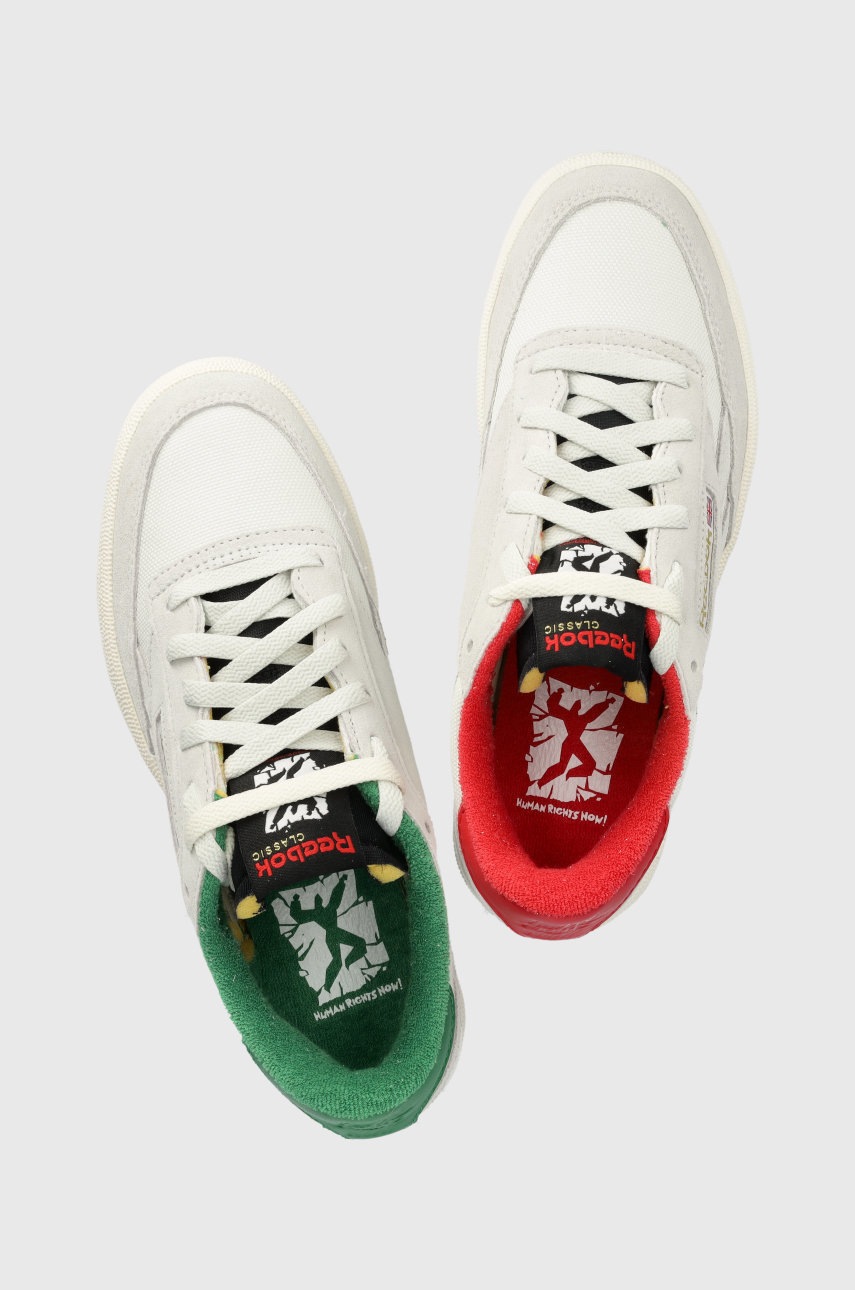 

Маратонки Reebok Classic Human Rights Now! в сиво, Сив
