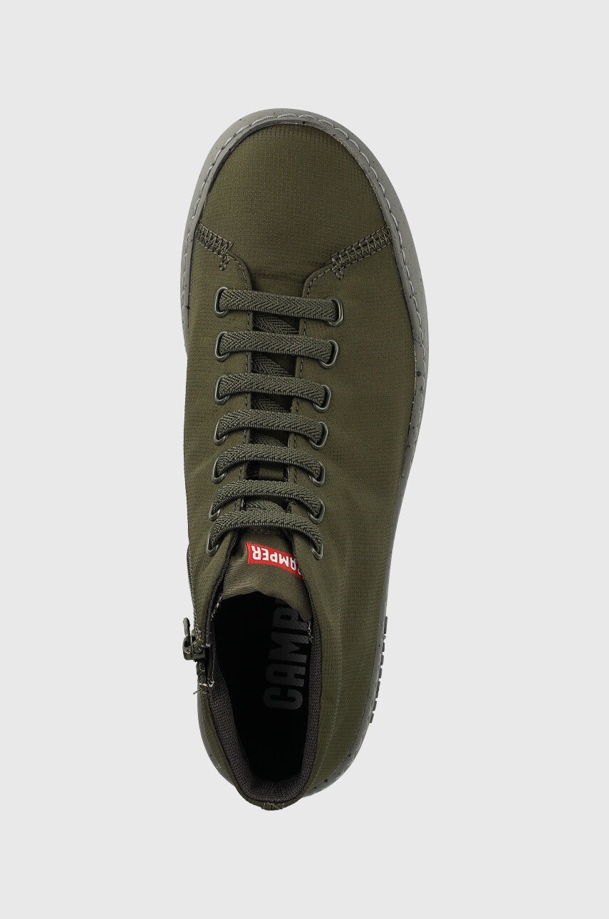 Πάνινα παπούτσια Camper Peu , χρώμα: πράσινο φωτογραφία