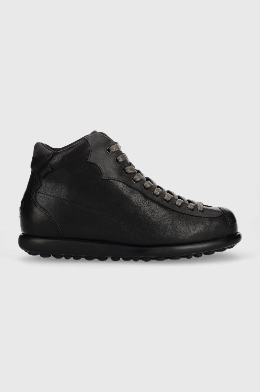 

Кожени обувки Camper Pelotas в черно, Черен