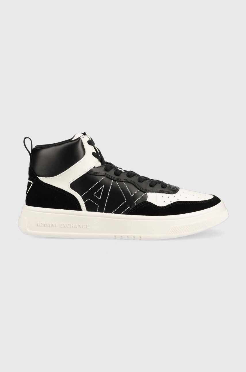 E-shop Sneakers boty Armani Exchange černá barva