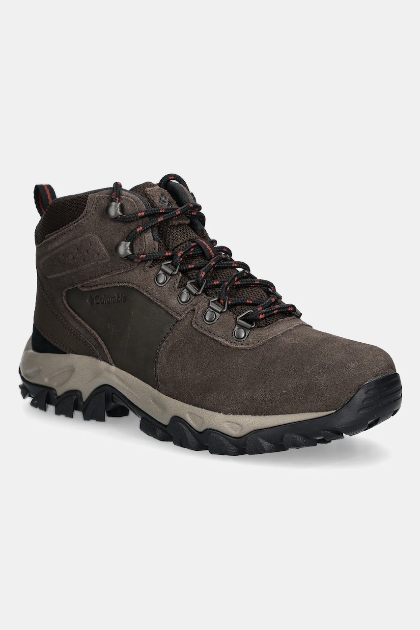 Columbia pantofi Newton Ridge Plus II bărbați, culoarea maro Columbia pantofi Newton Ridge Plus II bărbați, culoarea maro