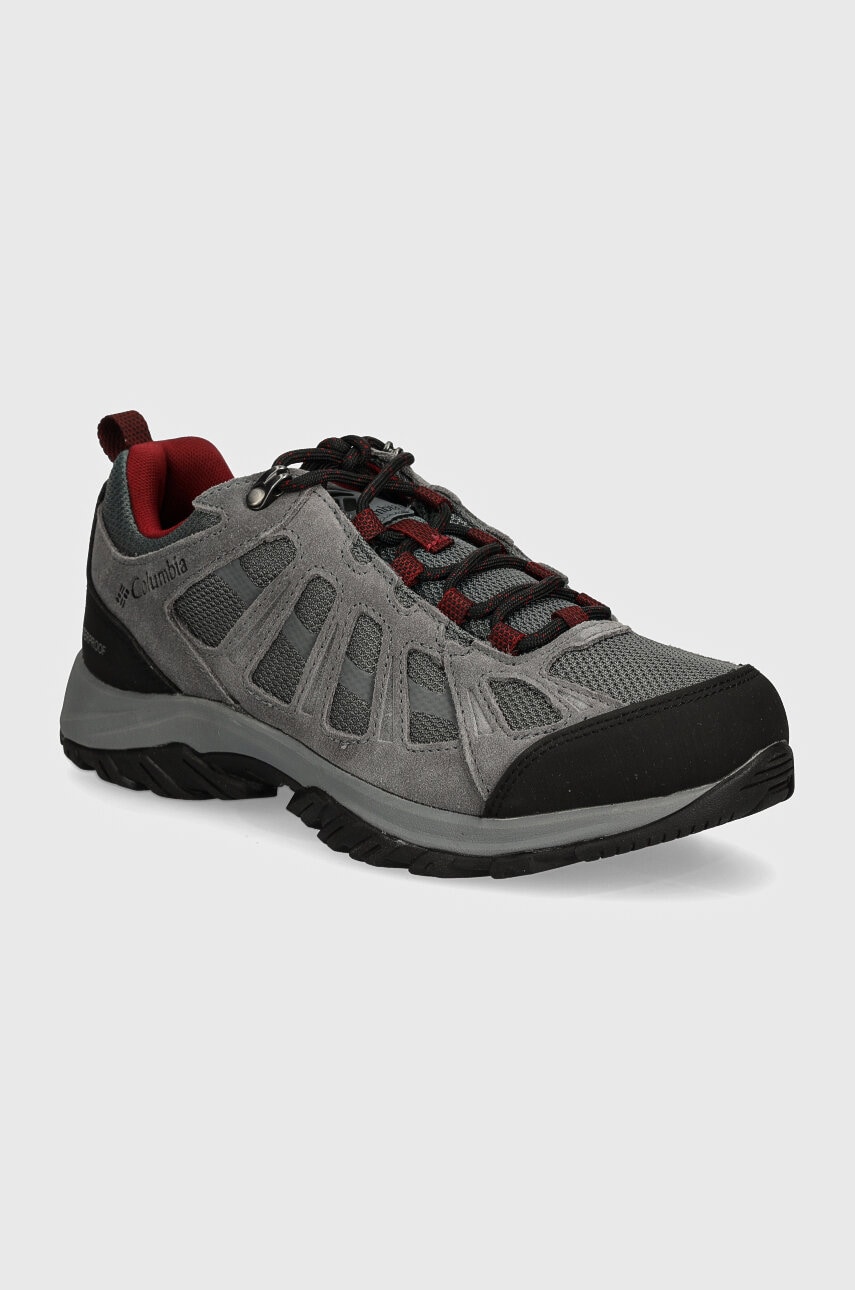Columbia pantofi Redmond III Waterproof barbati, culoarea gri