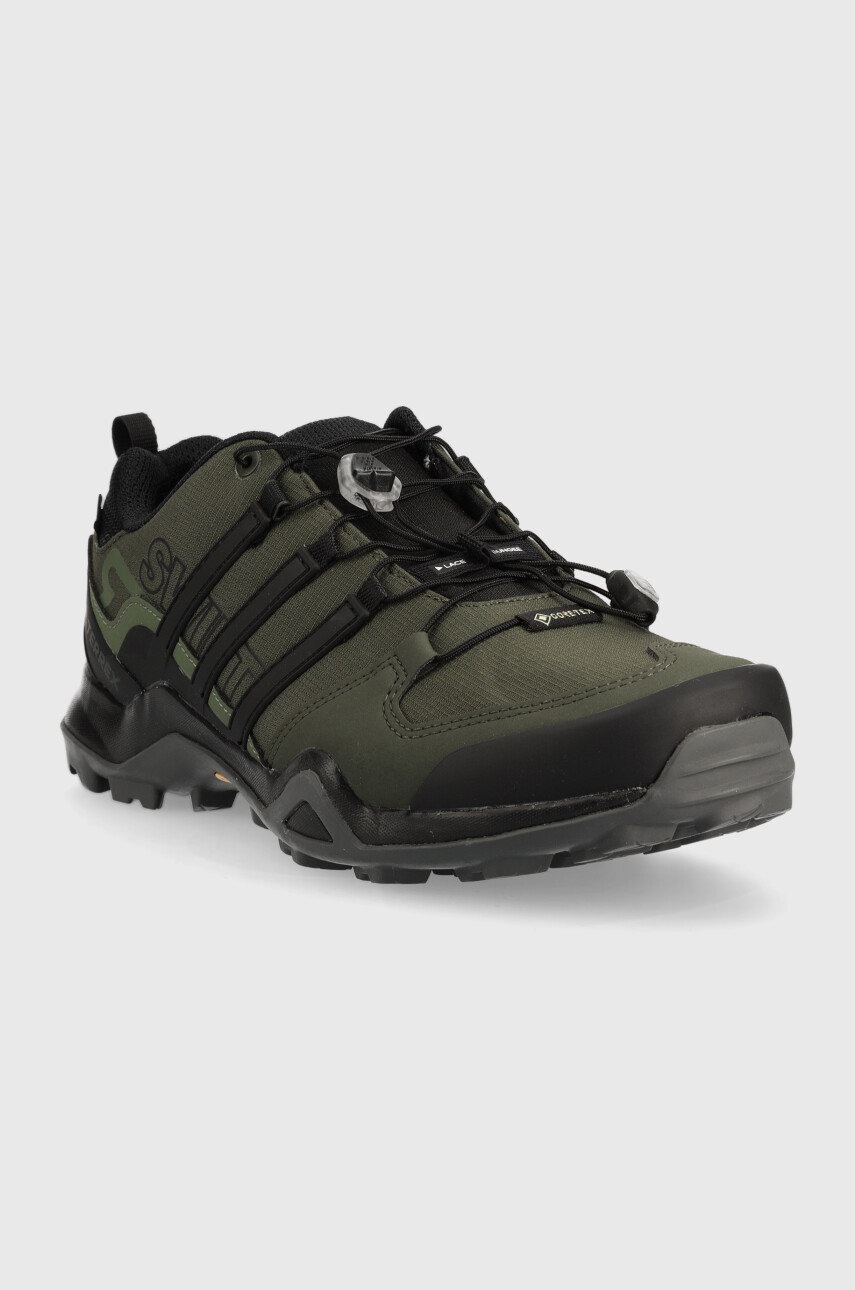 

Ботинки adidas TERREX Swift R2 Gtx мужские цвет зелёный