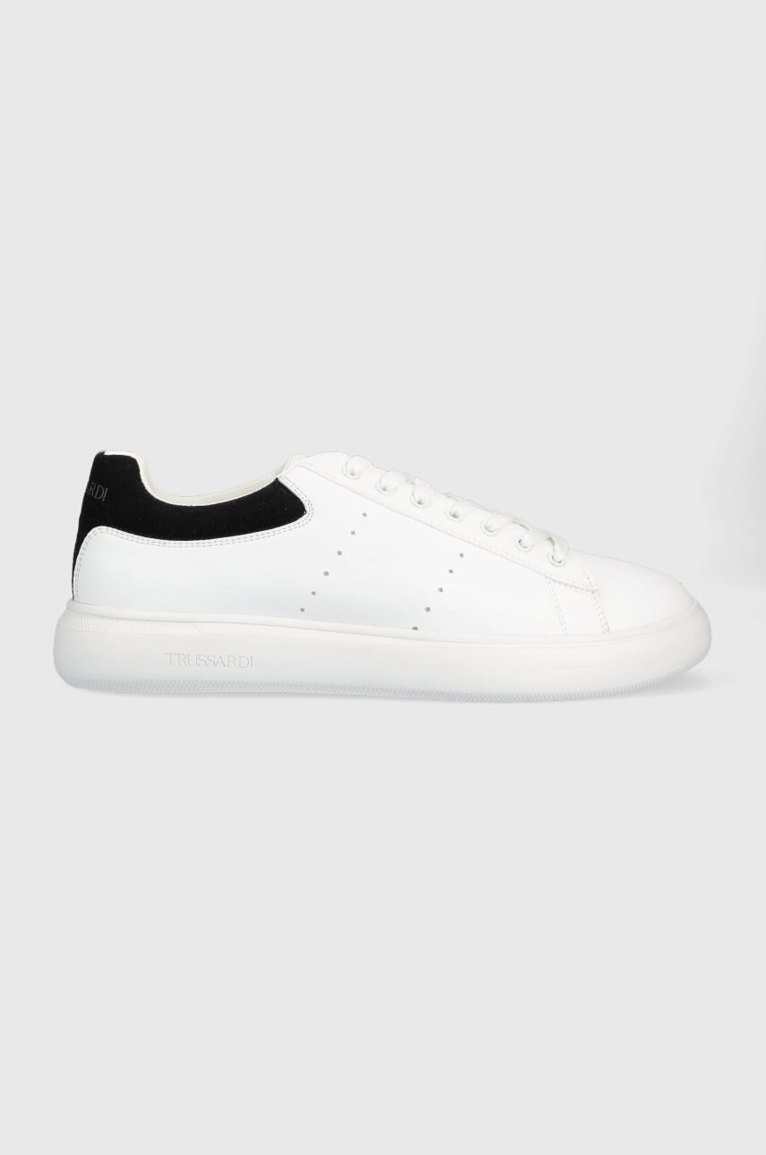 Trussardi sneakers new yrias culoarea alb
