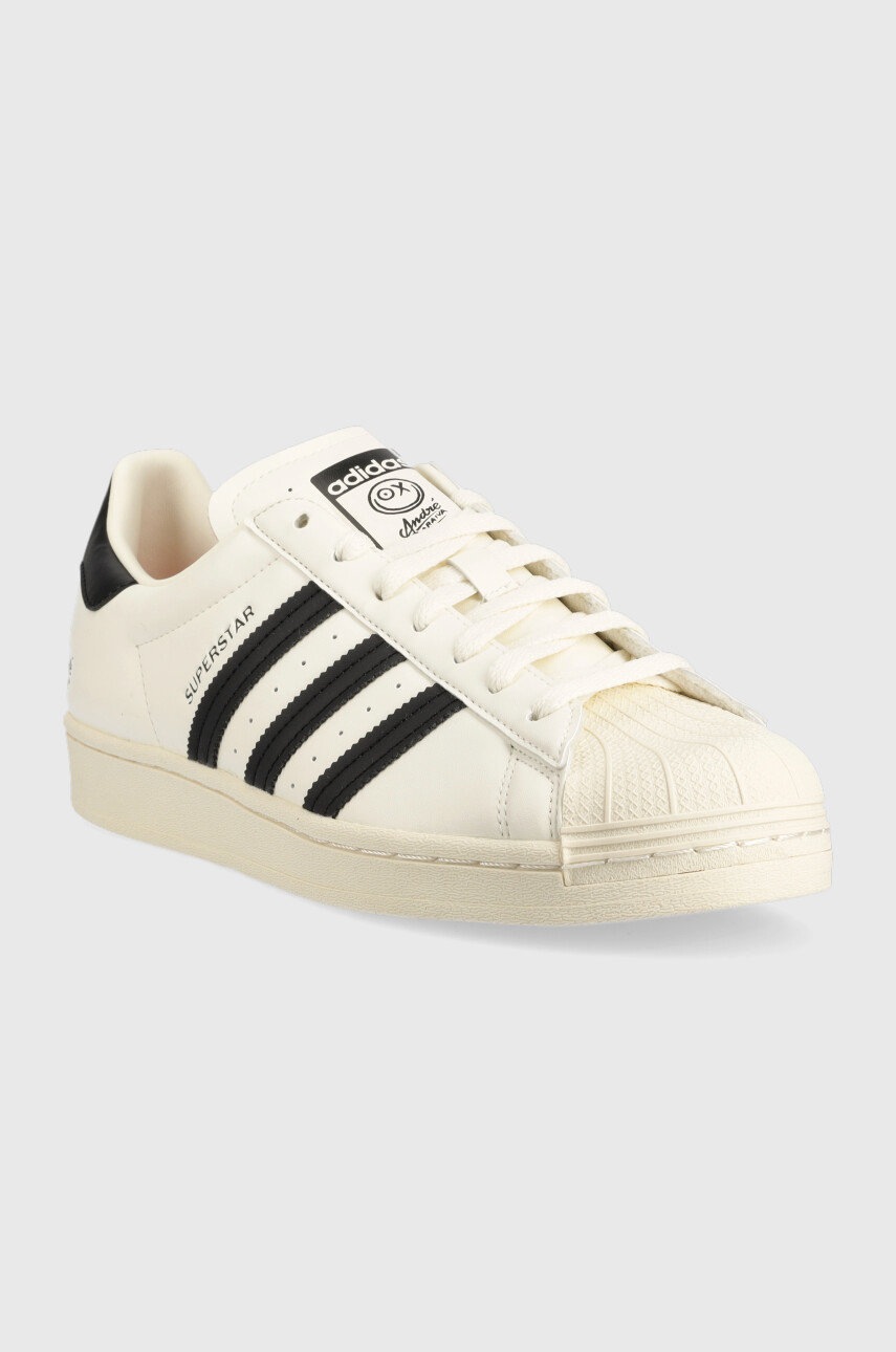 

Кроссовки adidas Originals Superstar X André Saraiva цвет бежевый