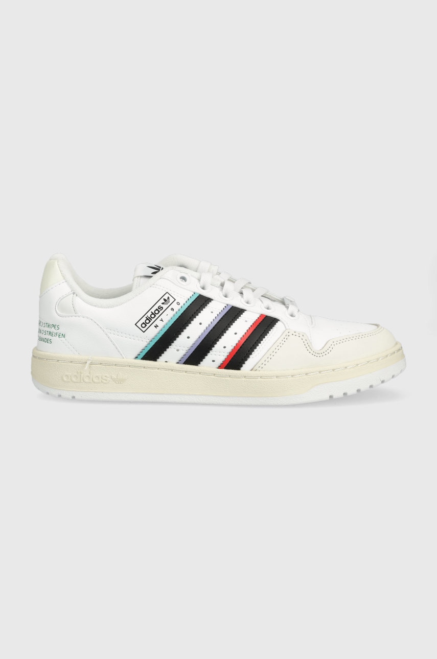 Adidas Originals Sneakers Ny 90 Stripes Culoarea Alb