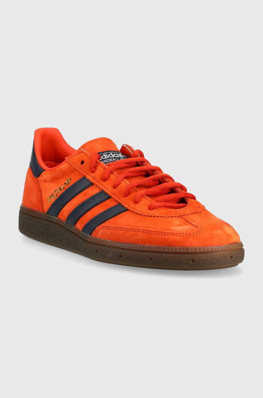 

Замшевые кроссовки adidas Originals Handball Spezial цвет оранжевый
