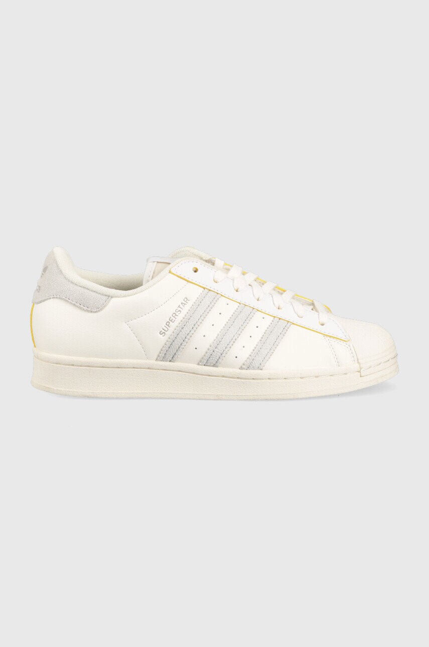 

Кросівки adidas Originals Sueprstar Vegan Ico колір бежевий